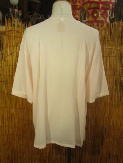 画像4: 無地＊薄手＊コットン素材＊半袖＊プルオーバー＊２ＸＬ