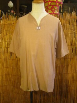 画像2: 無地＊薄手＊コットン素材＊半袖＊プルオーバー＊２ＸＬ
