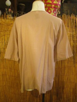 画像4: 無地＊薄手＊コットン素材＊半袖＊プルオーバー＊２ＸＬ