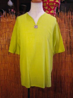 画像2: 無地＊薄手＊コットン素材＊半袖＊プルオーバー＊２ＸＬ