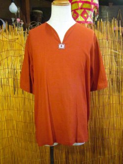 画像2: 無地＊薄手＊コットン素材＊半袖＊プルオーバー＊２ＸＬ