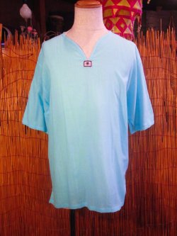 画像2: 無地＊薄手＊コットン素材＊半袖＊プルオーバー＊２ＸＬ