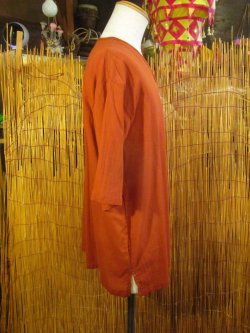 画像3: 無地＊薄手＊コットン素材＊半袖＊プルオーバー＊２ＸＬ