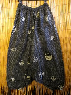 画像2: 和風プリント＊コットン素材＊ふんわり＊サルエルパンツ
