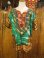 画像2: タイダイ染め＊アフリカンプリント＊ダシキ＊ＤＡＳＨＩＫＩ＊ＸＬ (2)