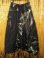 画像2: 黒色＋和風プリント＊切り替え＊コットン素材＊ふんわり＊サルエルパンツ (2)