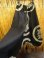 画像4: 黒色＋和風プリント＊切り替え＊コットン素材＊ふんわり＊サルエルパンツ (4)