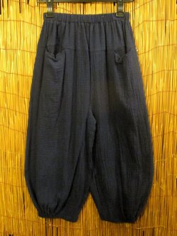 画像2: 二枚重ね＊無地＊コットン素材＊半端丈＊クロップドパンツ