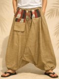 ナガ族＊コットン素材＊ふんわり＊サルエルパンツ