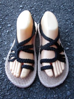 画像2: 【２５・５ｃｍ〜２６ｃｍ】ソフトタイプ＊編み編み＊紐サンダル