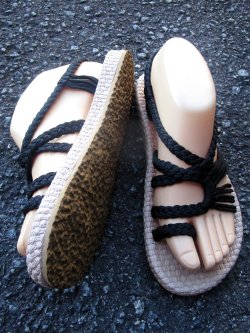 画像4: 【２４ｃｍ〜２４・５ｃｍ】ソフトタイプ＊編み編み＊紐サンダル