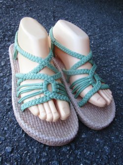 画像3: 【２５・５ｃｍ〜２６ｃｍ】ソフトタイプ＊編み編み＊紐サンダル