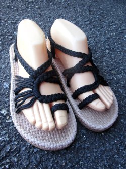 画像3: 【２５・５ｃｍ〜２６ｃｍ】ソフトタイプ＊編み編み＊紐サンダル
