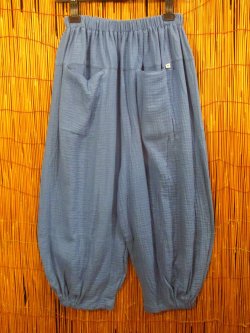 画像2: 二枚重ね＊無地＊コットン素材＊半端丈＊クロップドパンツ