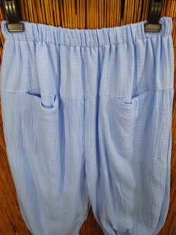 画像3: 二枚重ね＊無地＊コットン素材＊半端丈＊クロップドパンツ