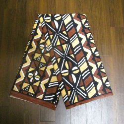 画像2: アフリカンプリント生地 パーニュ