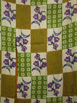 画像3: 【１５０ｃｍ×８５ｃｍ】インド綿＊お花プリント＊暖簾＊のれん