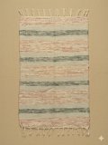 【５０ｃｍ×８０ｃｍ】コットン＆ポリエステル素材＊手織り＊シャトルラグマット