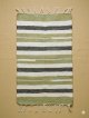 【５０ｃｍ×８０ｃｍ】コットン＆ポリエステル素材＊手織り＊シャトルラグマット