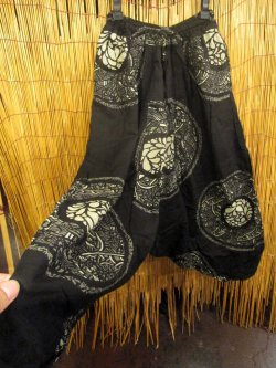 画像3: 和風プリント＊コットン素材＊ふんわり＊サルエルパンツ