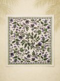 【１０６ｃｍ×１００ｃｍ】インド綿＊お花プリント＊マルチクロス