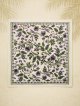 【１０６ｃｍ×１００ｃｍ】インド綿＊お花プリント＊マルチクロス