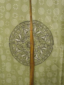 画像3: 【１５０ｃｍ×８５ｃｍ】インド綿＊象さんプリント＊暖簾＊のれん