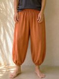 ストーンウォッシュ加工＊コットン素材＊半端丈＊クロップドパンツ