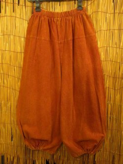画像1: ストーンウォッシュ加工＊コットン素材＊半端丈＊クロップドパンツ