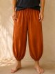 ストーンウォッシュ加工＊コットン素材＊半端丈＊クロップドパンツ