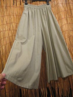 画像4: 無地＊コットン素材＊シンプル＊半端丈＊ワイドパンツ