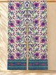 【１５０ｃｍ×８５ｃｍ】インド綿＊お花プリント＊暖簾＊のれん