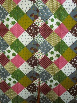 画像4: 【１５０ｃｍ×８５ｃｍ】インド綿＊レトロ調プリント＊暖簾＊のれん