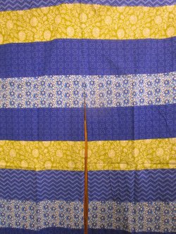 画像4: 【１５０ｃｍ×８５ｃｍ】インド綿＊レトロ調プリント＊暖簾＊のれん