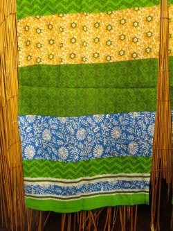 画像5: 【１５０ｃｍ×８５ｃｍ】インド綿＊レトロ調プリント＊暖簾＊のれん