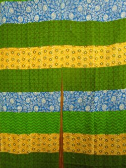 画像4: 【１５０ｃｍ×８５ｃｍ】インド綿＊レトロ調プリント＊暖簾＊のれん