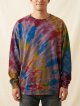 タイダイ染め＊スパンデック混合＊コットン素材＊長袖＊Ｔシャツ＊ＸＸＬ
