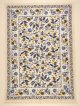 【２２０ｃｍ×１５０ｃｍ】インド綿＊お花プリント＊マルチクロス