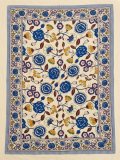 【２２０ｃｍ×１５０ｃｍ】インド綿＊お花プリント＊マルチクロス