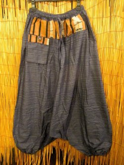 画像2: ナガ族＊コットン素材＊ふんわり＊サルエルパンツ