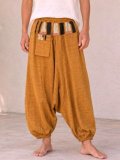 ナガ族＊コットン素材＊ふんわり＊サルエルパンツ