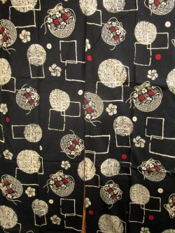 画像3: 【１５０ｃｍ×８５ｃｍ】インド綿＊和風プリント＊暖簾＊のれん