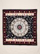 【１０５ｃｍ×１０５ｃｍ】インド綿＊十二星座＊マルチクロス