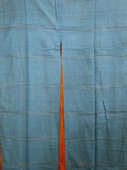 画像3: 【１５０ｃｍ×８５ｃｍ】インド綿＊織り柄模様＊暖簾＊のれん