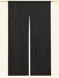 画像1: 【１５０ｃｍ×８５ｃｍ】インド綿＊織り柄模様＊暖簾＊のれん