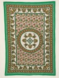 【２２０ｃｍ×１５０ｃｍ】インド綿＊ペイズリープリント＊マルチクロス