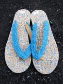 画像: レトロ調＊小花サンダルUPしました