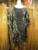 画像: タイダイ染め＊ポンチョUPしました