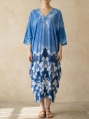 画像: タイダイ染め*ロングワンピースUPしました