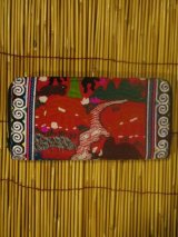 画像: ラオス＊モン族＊手刺繍＊ハンドステッチ＊長財布 